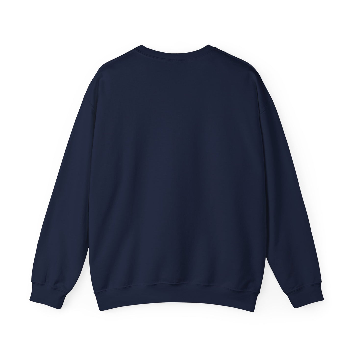 Glitch Fractal Psychedelic Face Crewneck Sweatshirt | chromatic aberration
