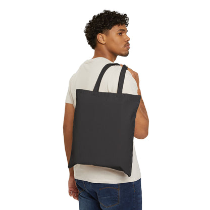 Fractal Glitch Face Tote | chromatic aberration, psychedelic print