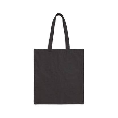 Fractal Glitch Face Tote | chromatic aberration, psychedelic print