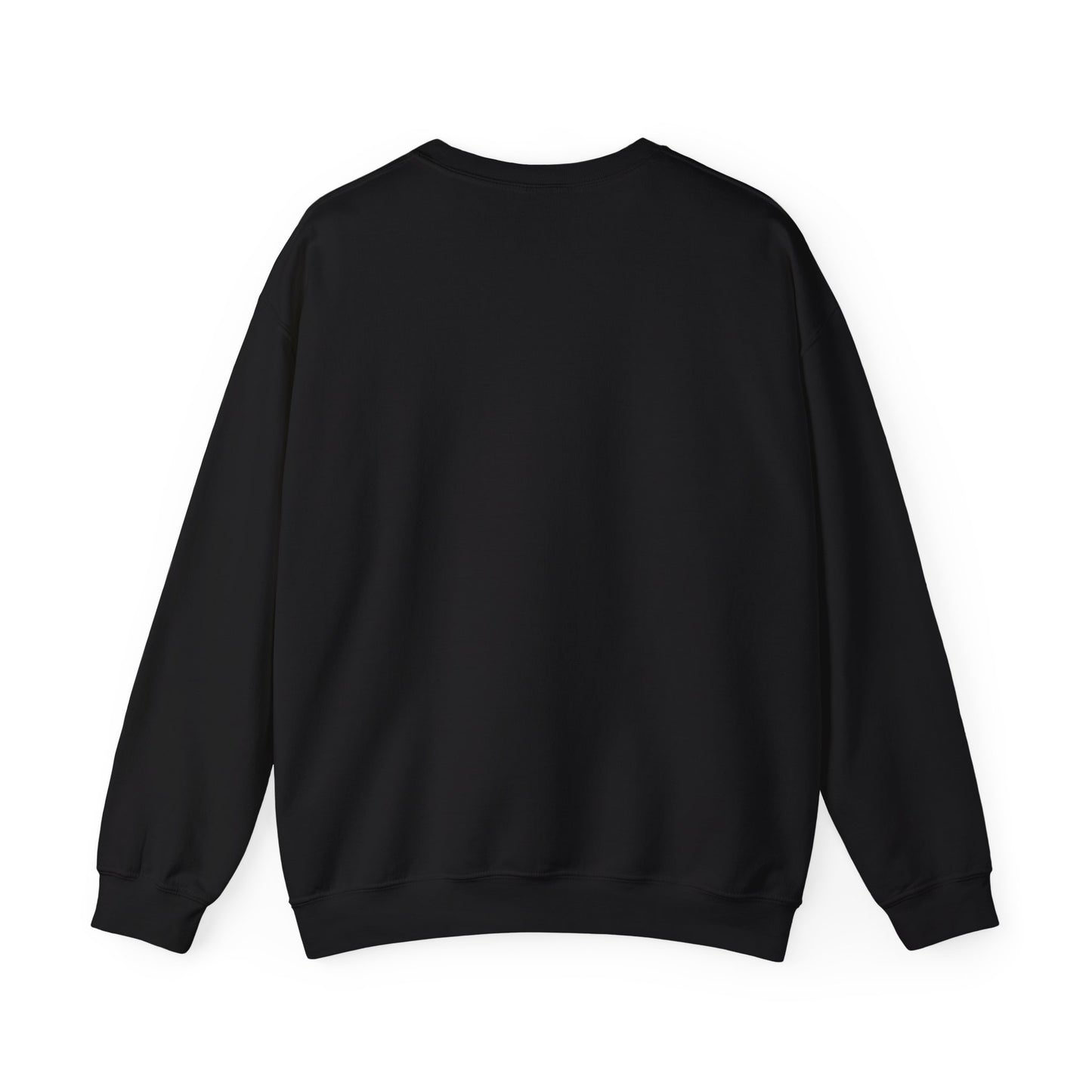 Glitch Fractal Psychedelic Face Crewneck Sweatshirt | chromatic aberration
