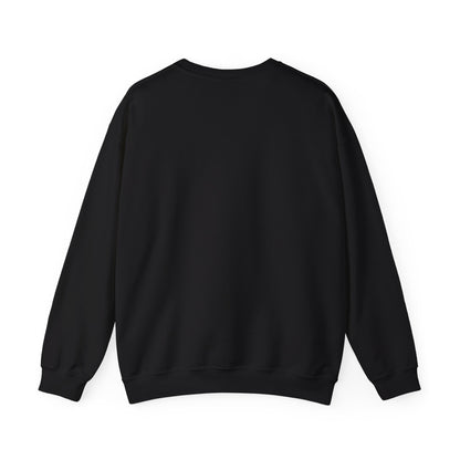 Glitch Fractal Psychedelic Face Crewneck Sweatshirt | chromatic aberration