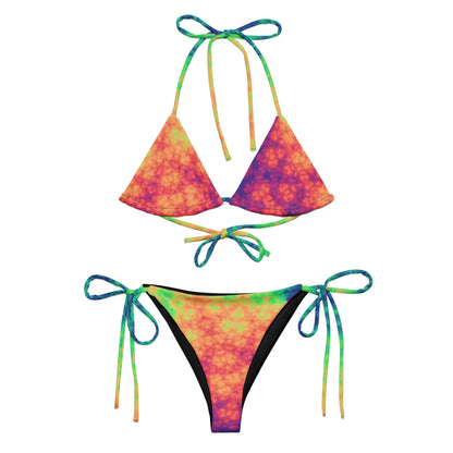 All - over print recycled string bikini - CTDSF
