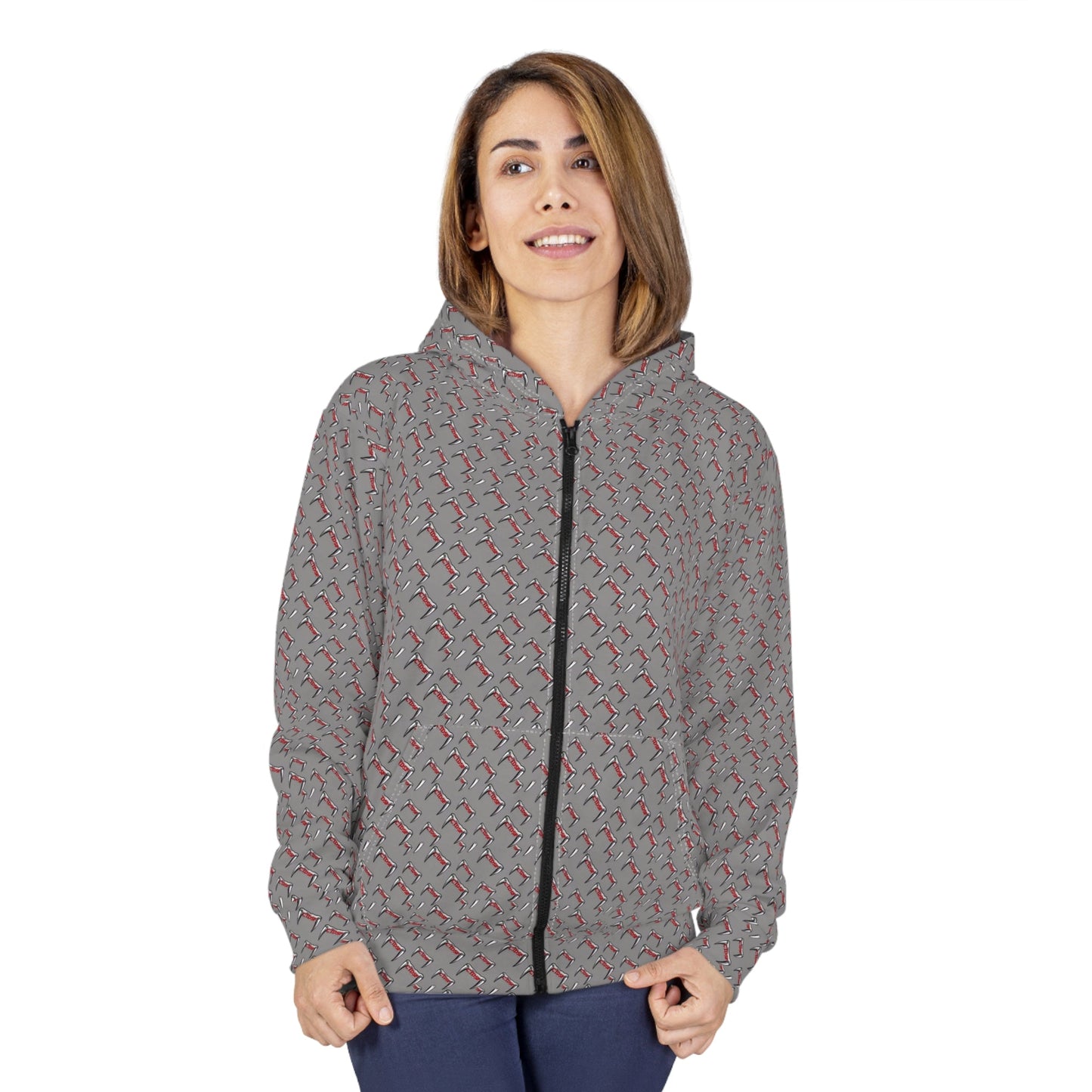 CTDSF Flying Fangs Zip Hoodie Sweatshirt - CTDSF