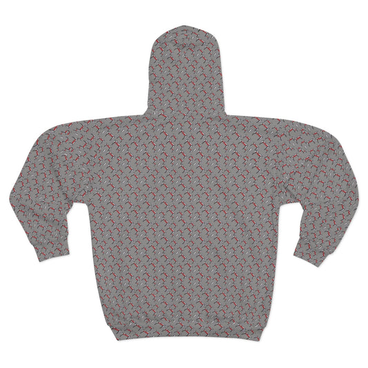 CTDSF Flying Fangs Zip Hoodie Sweatshirt - CTDSF