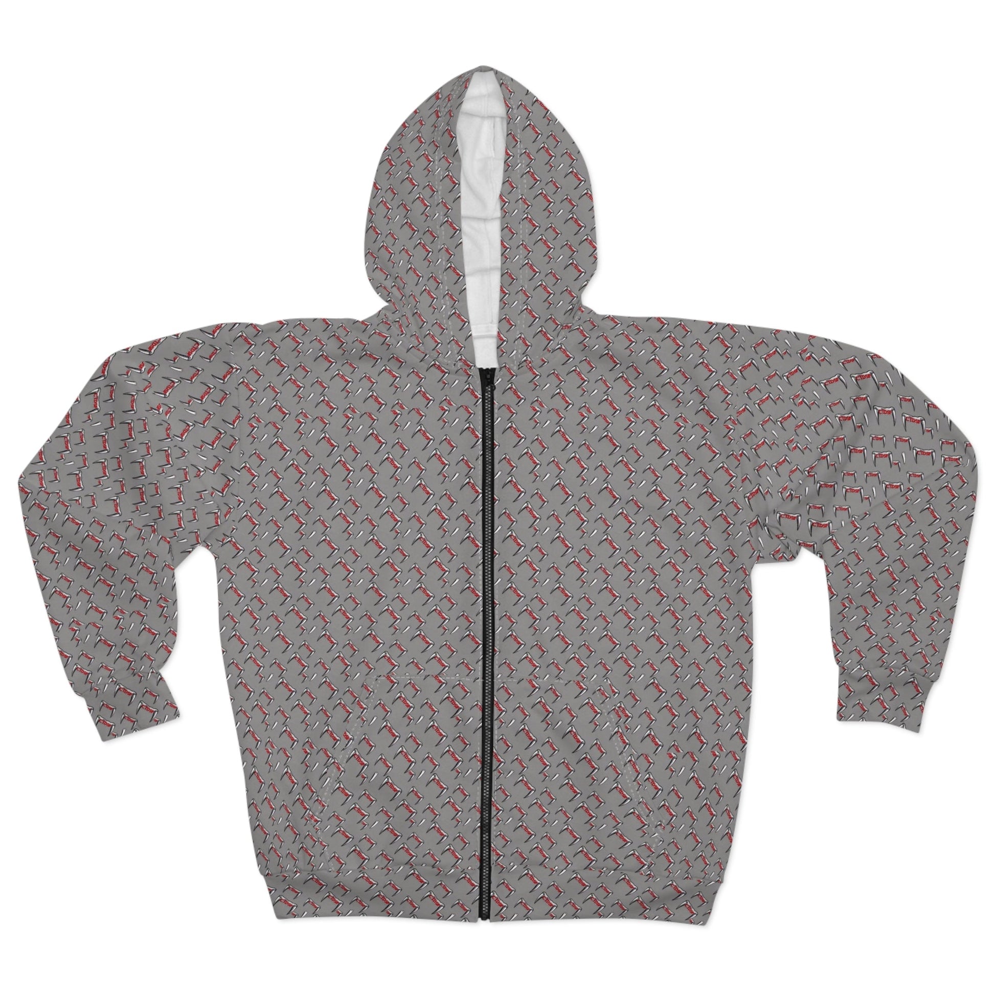 CTDSF Flying Fangs Zip Hoodie Sweatshirt - CTDSF