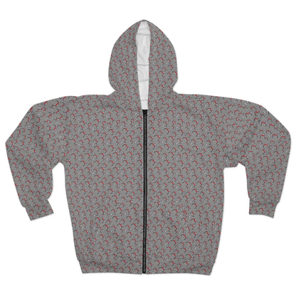 CTDSF Flying Fangs Zip Hoodie Sweatshirt - CTDSF