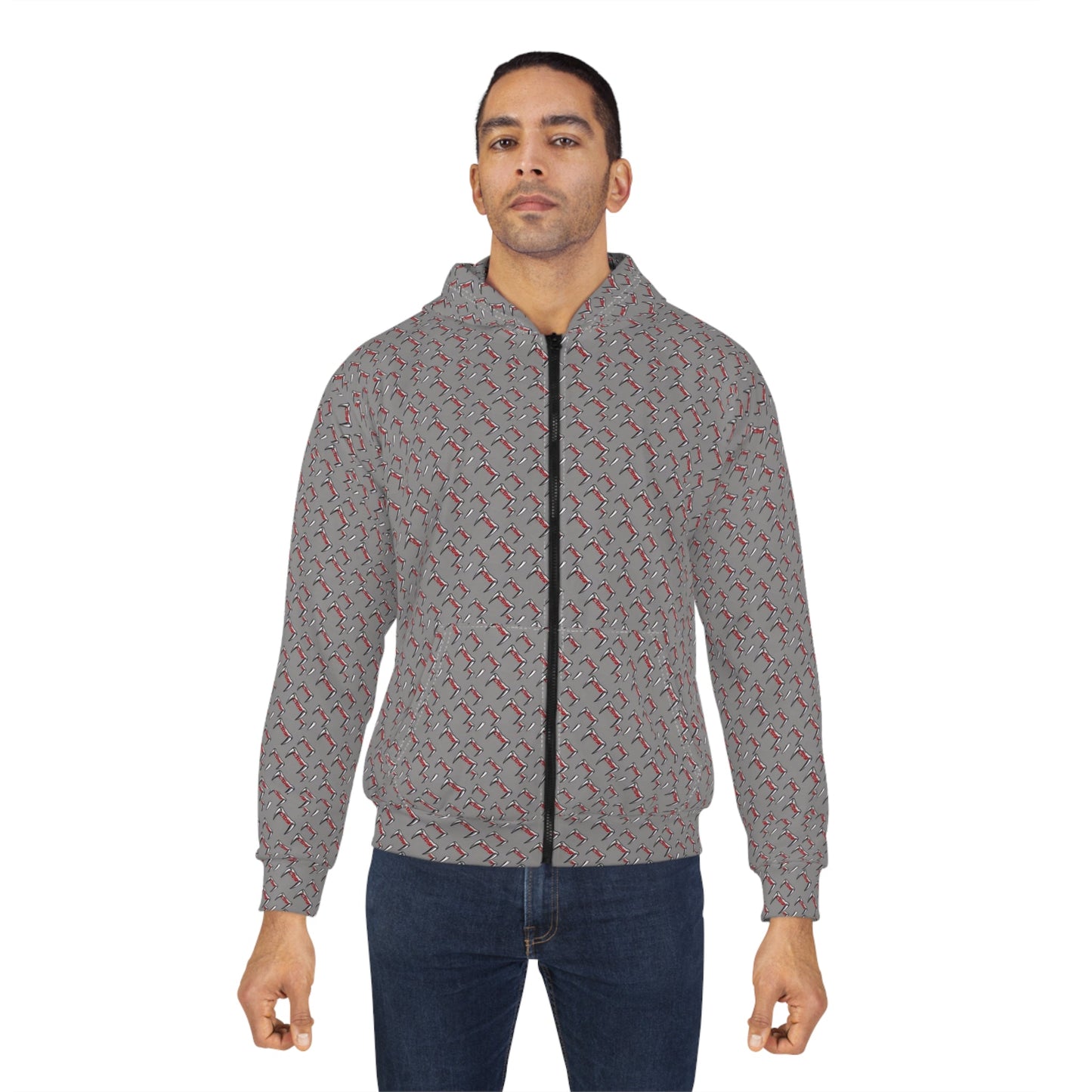 CTDSF Flying Fangs Zip Hoodie Sweatshirt - CTDSF