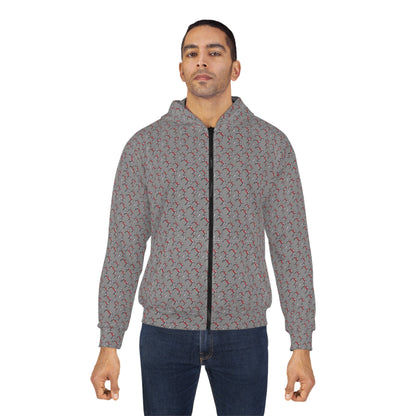 CTDSF Flying Fangs Zip Hoodie Sweatshirt - CTDSF
