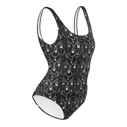 LOCK AND CHAIN One - Piece Swimsuit - CTDSF
