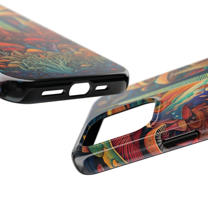 Phone Cases - Mushroom City Growth Design - CTDSF