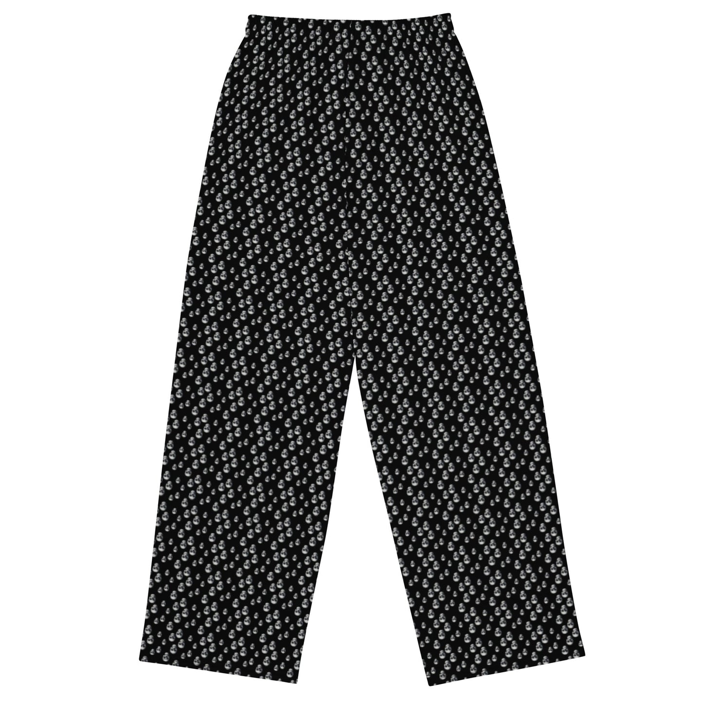 Skull All - over print unisex wide - leg pants - CTDSF
