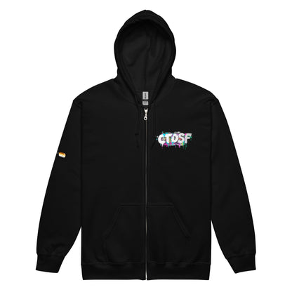 Unisex heavy blend zip hoodie - CTDSF