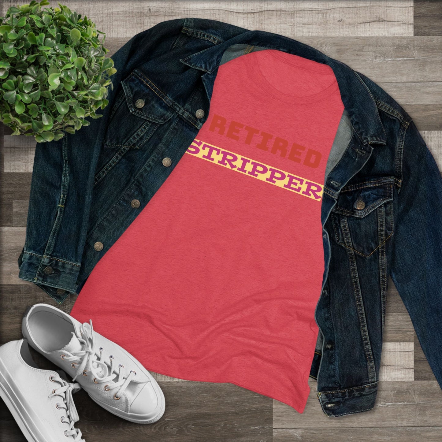 Women's Tee - Retired Stripper Shirt - CTDSF